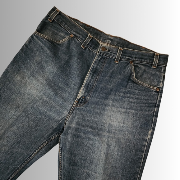 Vintage x “made in Canada” 70s Levi’s Orange Tab No Watch Pocket Blue Jean - Picture 7 of 12